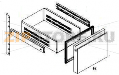 Drawer replacement unit 1/2 SUp Sagi KUA2A   Drawer replacement unit 1/2 SUp Sagi KUA2AЗапчасть на 