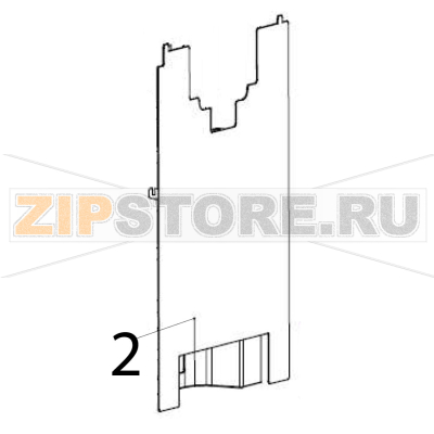 Trim panel Hurakan HKN-ME717 Trim panel Hurakan HKN-ME717Запчасть на деталировке под номером: 2
