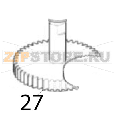 Ingranaggio finale Scotsman AF 206 Ingranaggio finale Scotsman AF 206Запчасть на деталировке под номером: 27