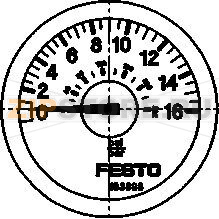 Манометр Festo MA-23-16-R1/8 
