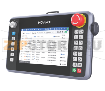 Панель обучения 24 В/DC, 7&quot;, сенсорный дисплей TFT-LCD, 1xUSB2.0, кабель: 5 м Inovance IR-TP200-L5 