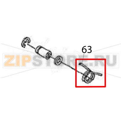 Damper spring R Sato HR224 TT Damper spring R Sato HR224 TTЗапчасть на деталировке под номером: 63Название запчасти на английском языке: Damper spring R Sato HR224 TT.