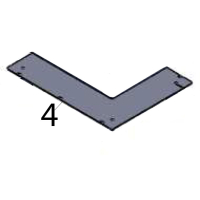 Bottom cover Hurakan HKN-GES4M