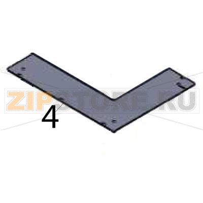 Bottom cover Hurakan HKN-GES4M Bottom cover Hurakan HKN-GES4MЗапчасть на деталировке под номером: 4