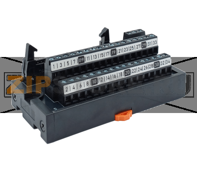 Колодка клеммная, винтовая, 40 контактов Inovance T024-K 