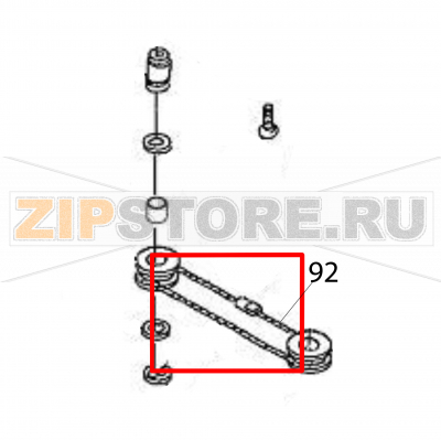 Guide wire Sato HR224 TT Guide wire Sato HR224 TTЗапчасть на деталировке под номером: 92Название запчасти на английском языке: Guide wire Sato HR224 TT.