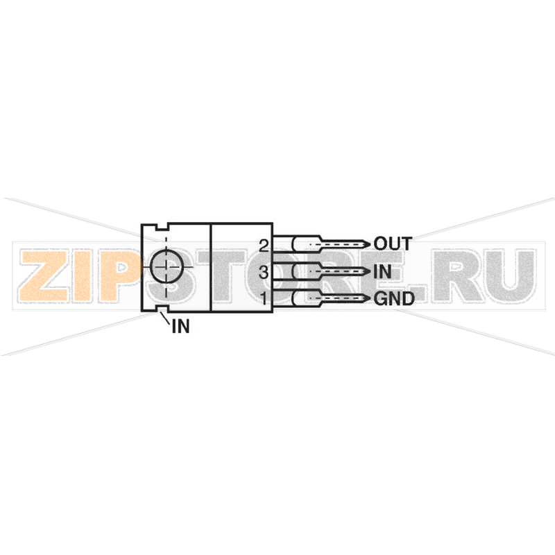 Стабилизатор напряжения, TO-220, -15 В, 1 А STMicroelectronics 7915CKC 
