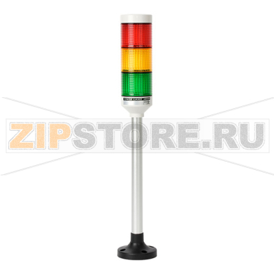 Колонна сигнальная, светодиодная, модульная, Ø: 56 мм Autonics PTE-DP-302-RYG 