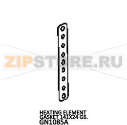 Heating element gasket 141X24 G6. Unox XVC 705E Heating element gasket 141X24 G6. Unox XVC 705EЗапчасть на деталировке под номером: 47Название запчасти на английском языке: Heating element gasket 141X24 G6. Unox XVC 705E