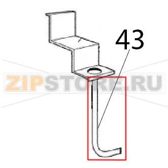 Cable inlet pipe Angelo Po 31PIE6 Cable inlet pipe Angelo Po 31PIE6Запчасть на деталировке под номером: 43