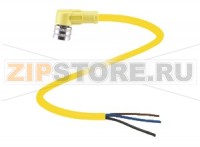 Кабель датчика-исполнительного устройства Female connector V11B-W-YE4M-PVC Pepperl+Fuchs