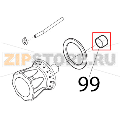 Boccole autolubr. 18.20.20 Sirman Canova 300 Boccole autolubr. 18.20.20 Sirman Canova 300Запчасть на деталировке под номером: 99