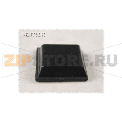 Набор резиновых ножек 12.1x3.1 мм, клейкие, черные, 24 шт Hammond 1421T8BK 