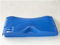 GRIGLIA ANTERIORE BLU 670x315 mm