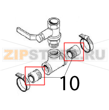 Drain pipe Angelo Po 0G1CP1E Drain pipe Angelo Po 0G1CP1EЗапчасть на деталировке под номером: 10