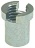 BUSSOLA INOX FERMA MANOPOLA 300-370 CE