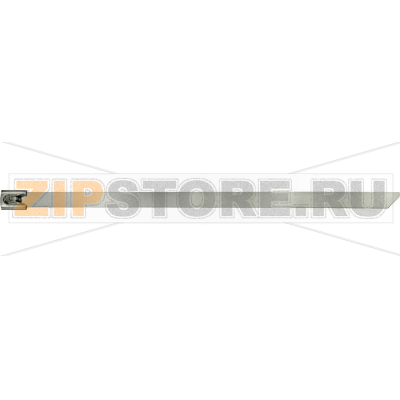 Стяжки кабельные 520 мм, серебряные, 10 шт Kunzer 7EKB520 