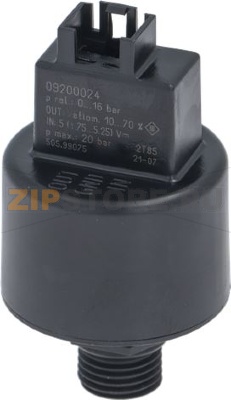 PRESSOSTATO HUBA 2T85 0-16 BAR ø 1/4&quot;M 