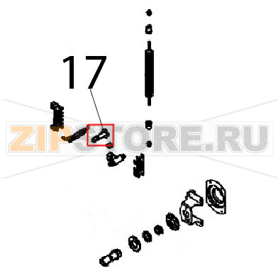 Deflettore 3 fiamme Angelo Po 191PD1G Deflettore 3 fiamme Angelo Po 191PD1GЗапчасть на деталировке под номером: 17