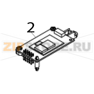 Bluetooth module TSC Alpha-4L Bluetooth module TSC Alpha-4LЗапчасть на деталировке под номером: 2