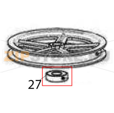 Cuscinetto 6305 2RS 25-62-17 Sigma BMR 60 Cuscinetto 6305 2RS 25-62-17 Sigma BMR 60Запчасть на деталировке под номером: 27