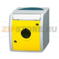 Корпус с полем для надписи, D=22.5 мм, жёлтый ABB 2CKA001724A2753