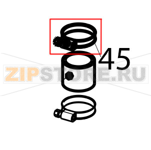 Galvanized screw clamp 9x25-40 Tecnoinox GFB10DS Galvanized screw clamp 9x25-40 Tecnoinox GFB10DSЗапчасть на деталировке под номером: 45