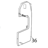 Door cover (AC7A) Viatto HLS-1650A