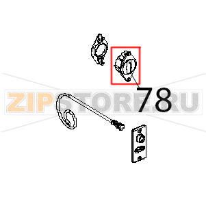 Scrocco maniglia DX Unox XVC 204 Scrocco maniglia DX Unox XVC 204Запчасть на деталировке под номером: 78