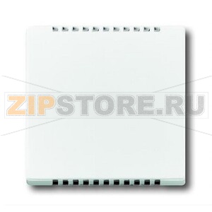 Накладка для усилителя мощности светорегулятора, альпийский белый ABB 967.52 
