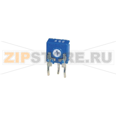 Резистор подстроечный 0.1 Вт, линейный, 10 кОм, угол: 215°, 235°, 1 шт Vishay CA6H 