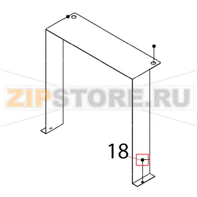 Flange bolt (s-tite) Hoshizaki IM-65NE Flange bolt (s-tite) Hoshizaki IM-65NEЗапчасть на деталировке под номером: 18