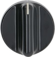 KNOB FITTING FOSTER BLACK ø 45 mm