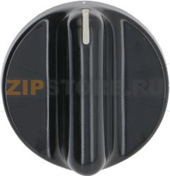 KNOB FITTING FOSTER BLACK ø 45 mm 