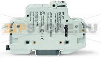 2-conductor fuse holder   ; for Class CC cylindrical fuses; 3-pole; with blown fuse indication; 600 VAC/VDC; for DIN-rail 35 x 15 and 35 x 7.5; 16 mm; CAGE CLAMP®; 16,00 mm; light gray Wago 811-431