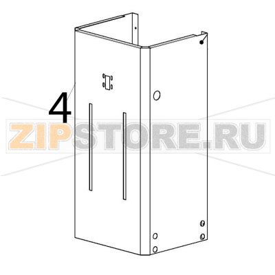 Mantle column Escher PM 60-V Mantle column Escher PM 60-VЗапчасть на деталировке под номером: 4
