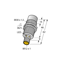 Датчик индуктивный Turck NI30U-EM30WD-AN6X-H1141