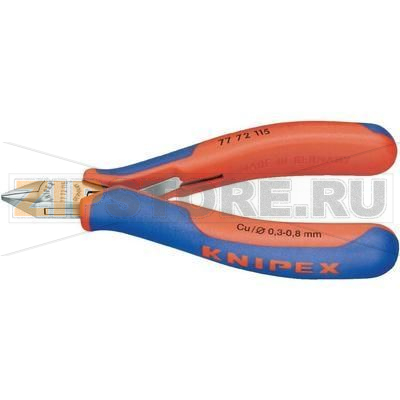 Кусачки для электроники 115 мм Knipex 77 72 115 