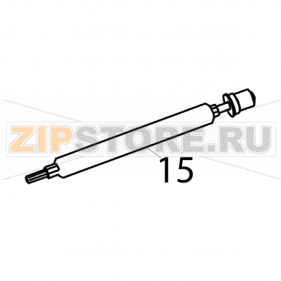 Ribbon roller sub Sato LT408 LH Ribbon roller sub Sato LT408 LHЗапчасть на деталировке под номером: 15Название запчасти на английском языке: Ribbon roller sub Sato LT408 LH.