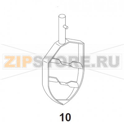 40L Flat Beater, SS Acidproof Bear Varimixer AR40 VL-1S                                                                         40L Flat Beater, SS Acidproof Bear Varimixer AR40 VL-1SЗапчасть на сборочном чертеже под номером: 10Название запчасти на датском&nbsp;языке: 40L Flat Beater, SS Acidproof Bear Varimixer AR40 VL-1S