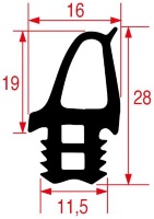 GUARNIZIONE PORTA FORNO 405x405 mm