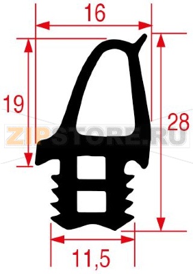 GUARNIZIONE PORTA FORNO 405x405 mm 