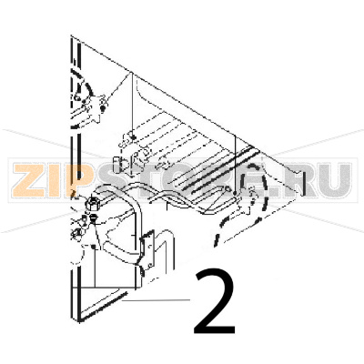 Fianco SX Angelo Po 1G1CP2G Fianco SX Angelo Po 1G1CP2GЗапчасть на деталировке под номером: 2