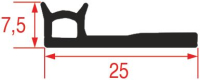 ПРОКЛАДКА ДЛЯ ДВЕРЦЫ ДУХОВКИ - 3 М