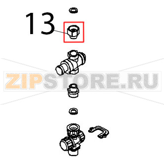 Manicotto F3/4, M1/2 Angelo Po FX101G2 Manicotto F3/4, M1/2 Angelo Po FX101G2Запчасть на деталировке под номером: 13