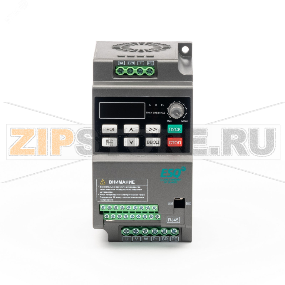 Преобразователь частоты 0.75 кВт, 220 В, 0-599 Гц, IP20 ESQ 08.04.304418 