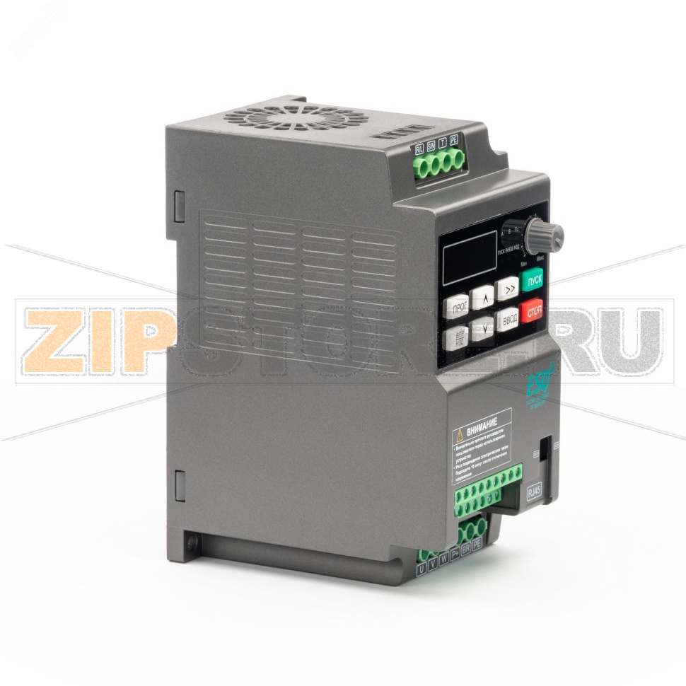 Преобразователь частоты 0.75 кВт, 220 В, 0-599 Гц, IP20 ESQ 08.04.304418 