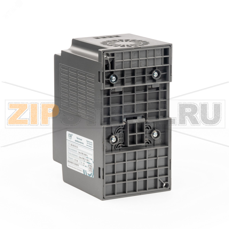 Преобразователь частоты 0.75 кВт, 220 В, 0-599 Гц, IP20 ESQ 08.04.304418 
