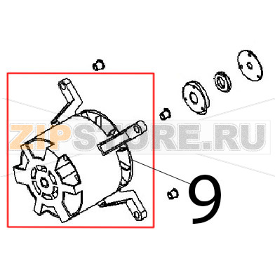 Kit motore and boccole Angelo Po FX101G2 Kit motore and boccole Angelo Po FX101G2Запчасть на деталировке под номером: 9