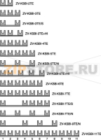 Шина сборная 4П, 16 мм2 Eaton ZV-KSBI-4TE